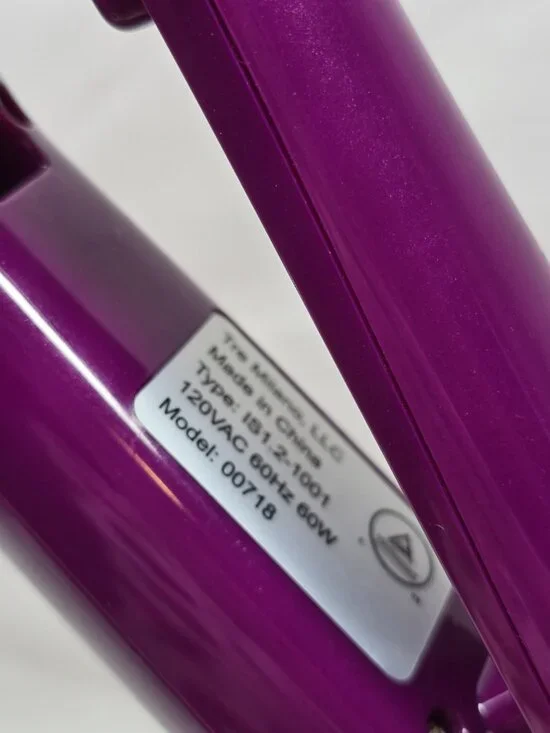 InStyler Rotating Curling Iron Hair Styler IS1.2-1001 Purple 00718 Works - Picture 4 of 9